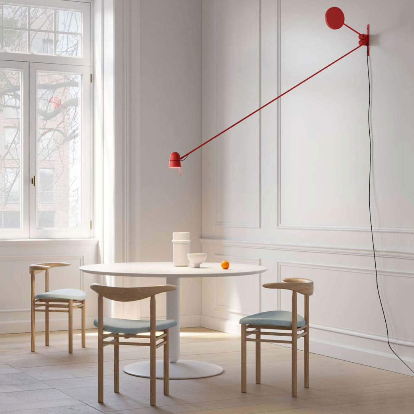 Counterbalance Vegglampe