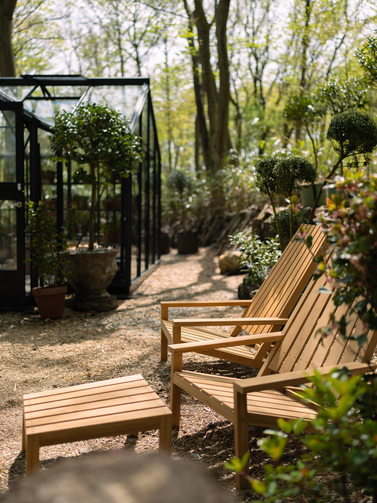 Between Lines Outdoor Loungestol