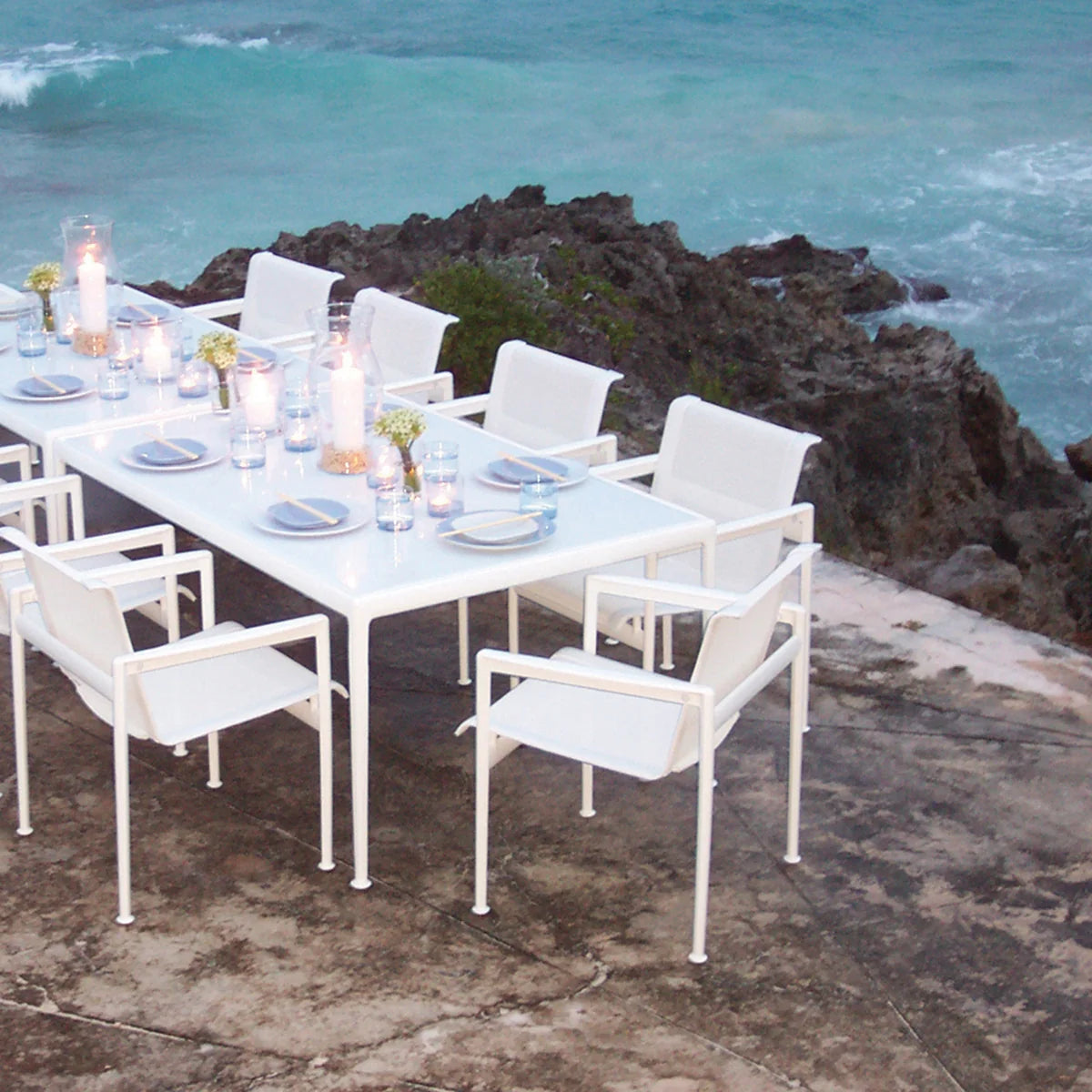 1966 Outdoor Spisestol med Arm