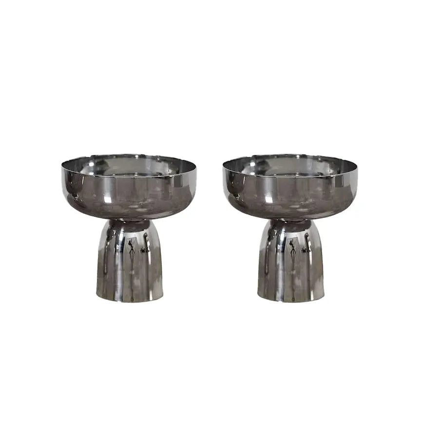 Essei Apollo Cocktail Glass i krom metall