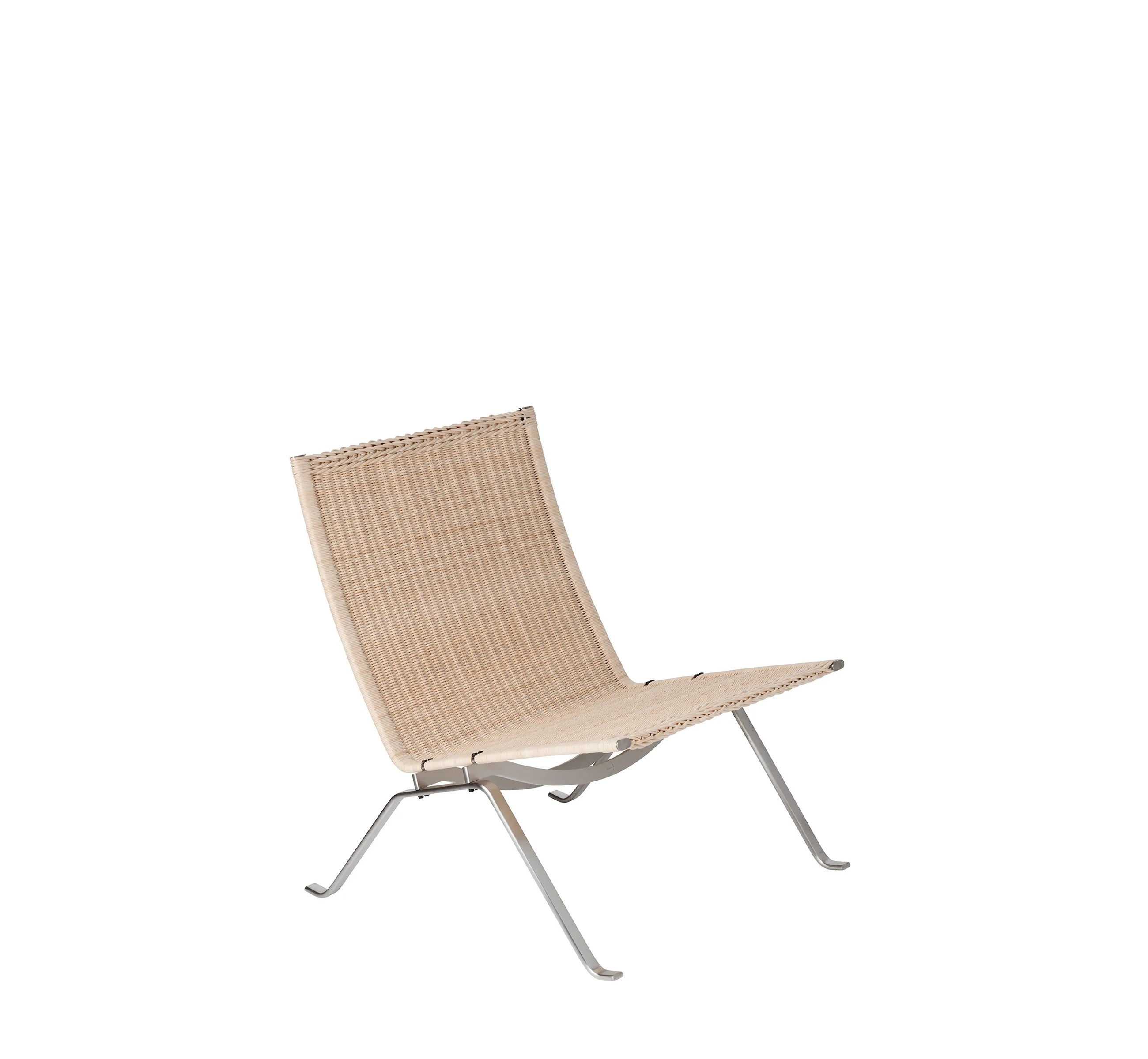 PK22 loungestol fra Fritz Hansen i Wicker