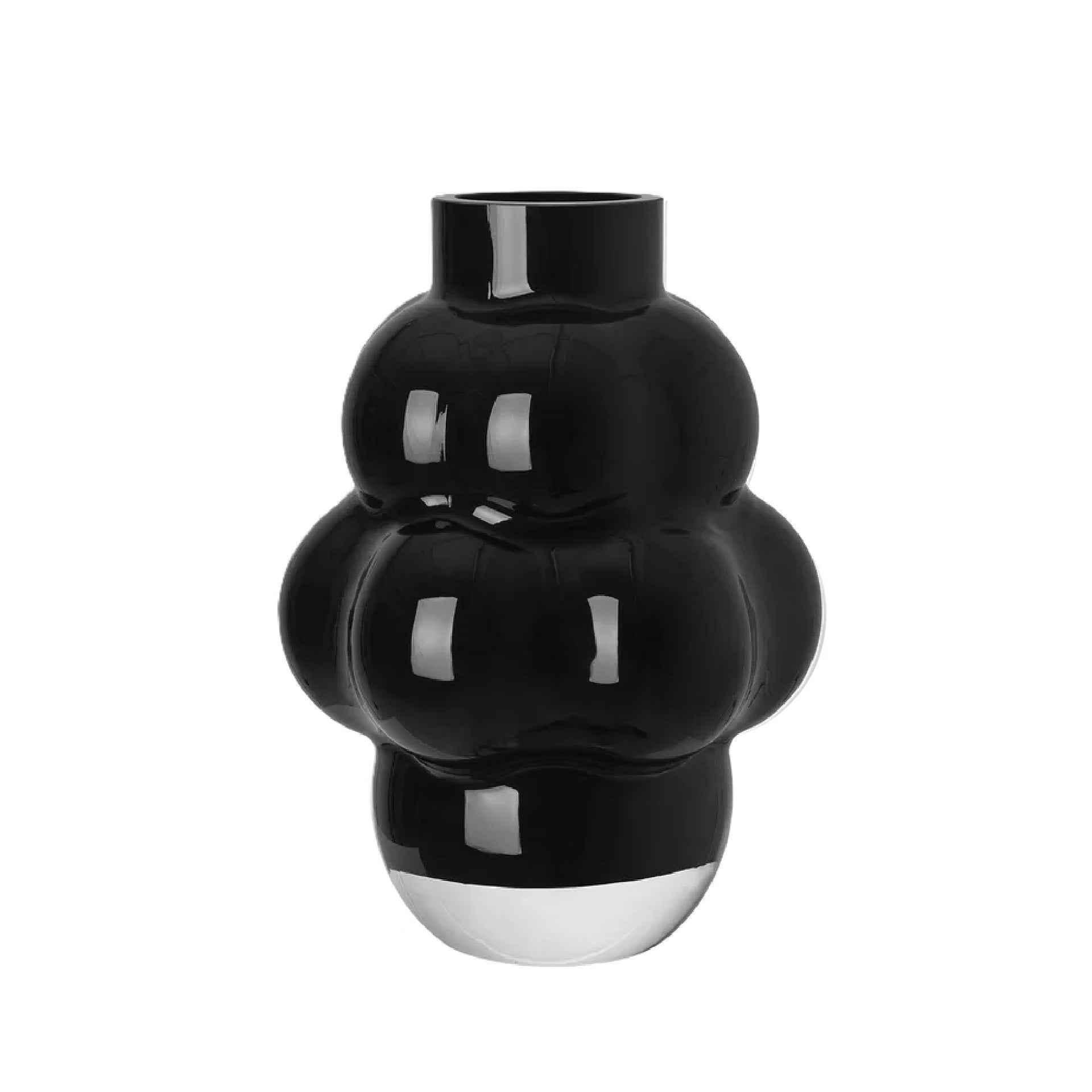 Louise Roe Balloon 04 Glassvase i sort glass