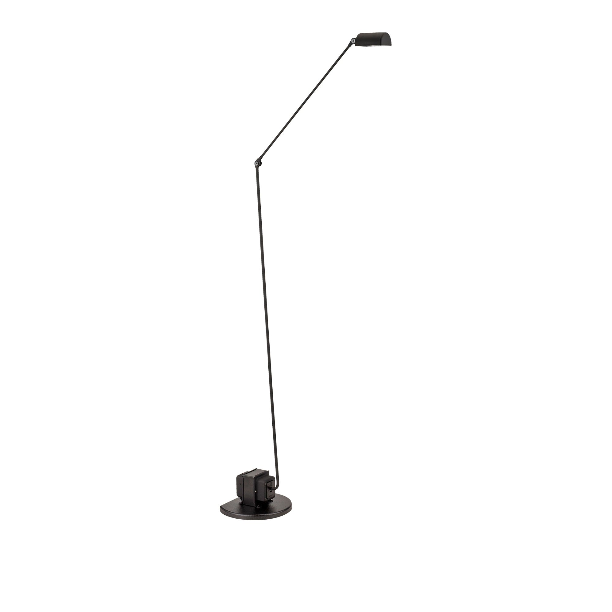 sort designlampe fra italienske lumina