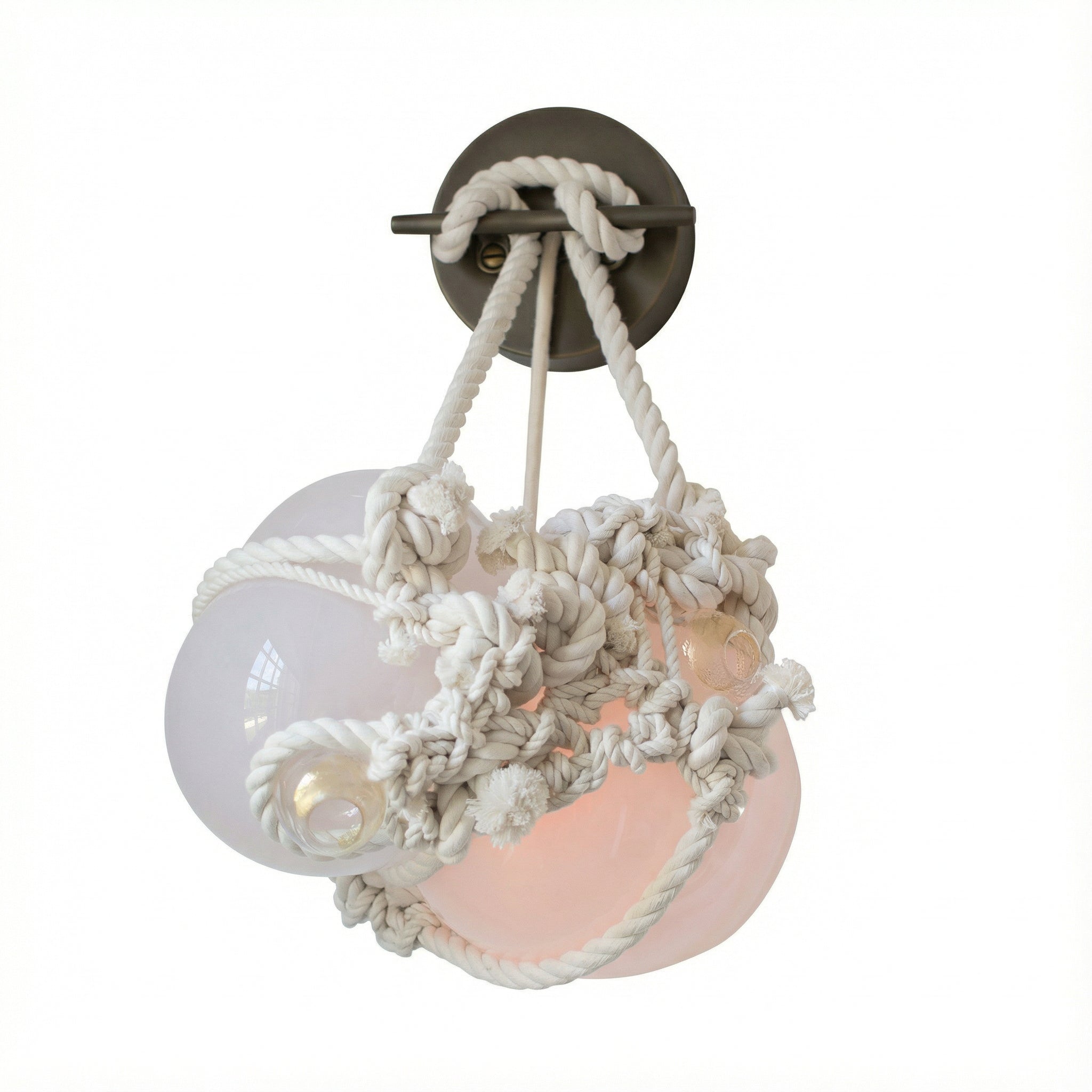 Knotty Bubbles Small Vegglampe