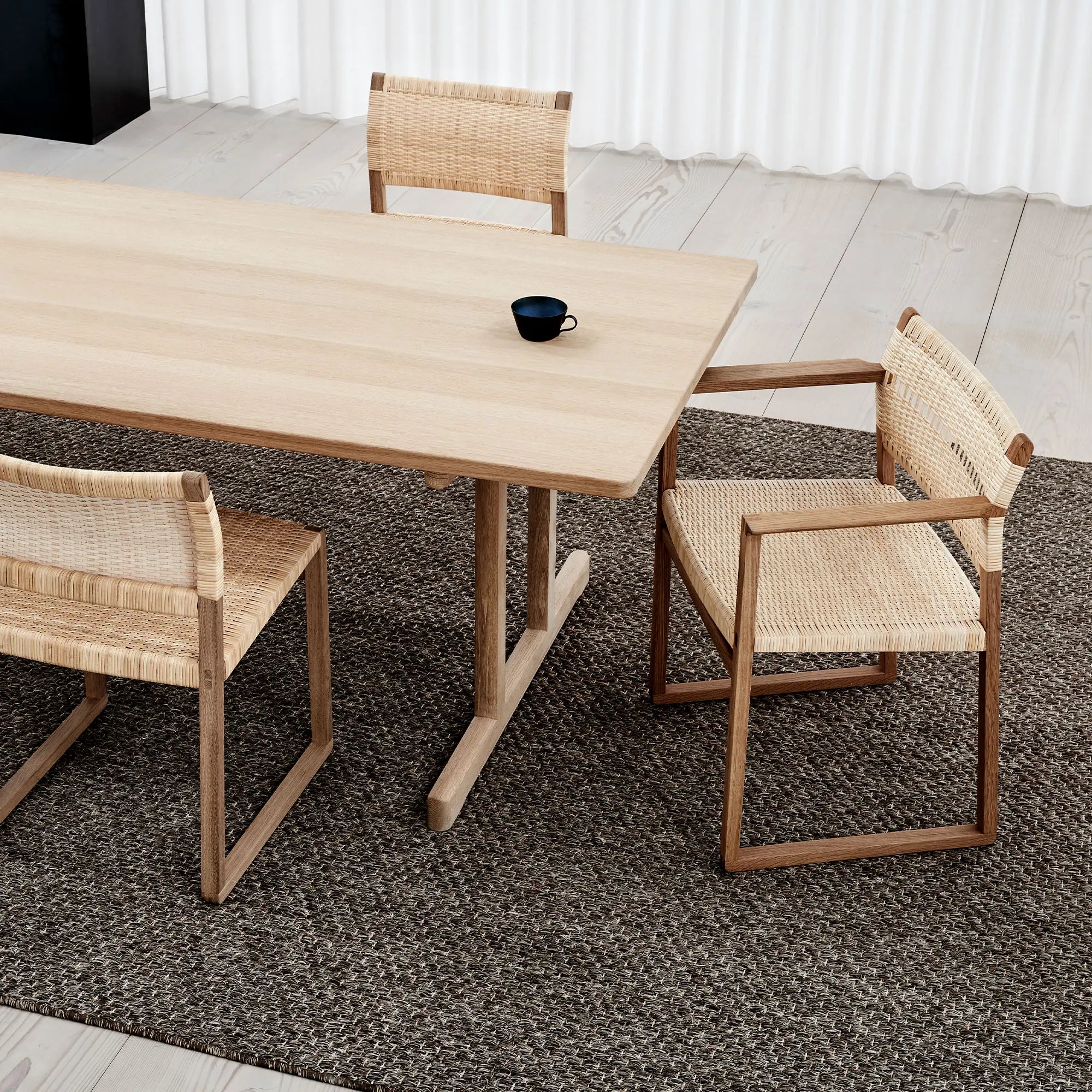 BM62 Wicker Spisestol