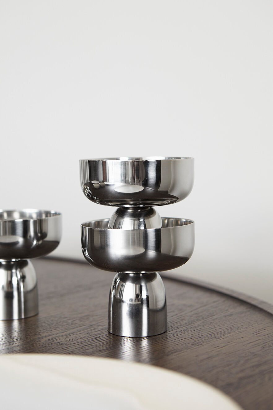 Apollo Cocktailglass i krom stål