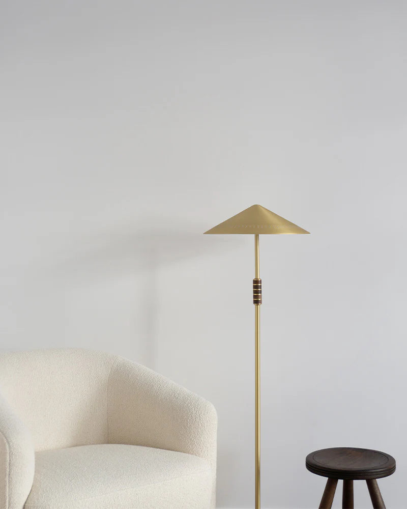 messinglampe dansk designlampe