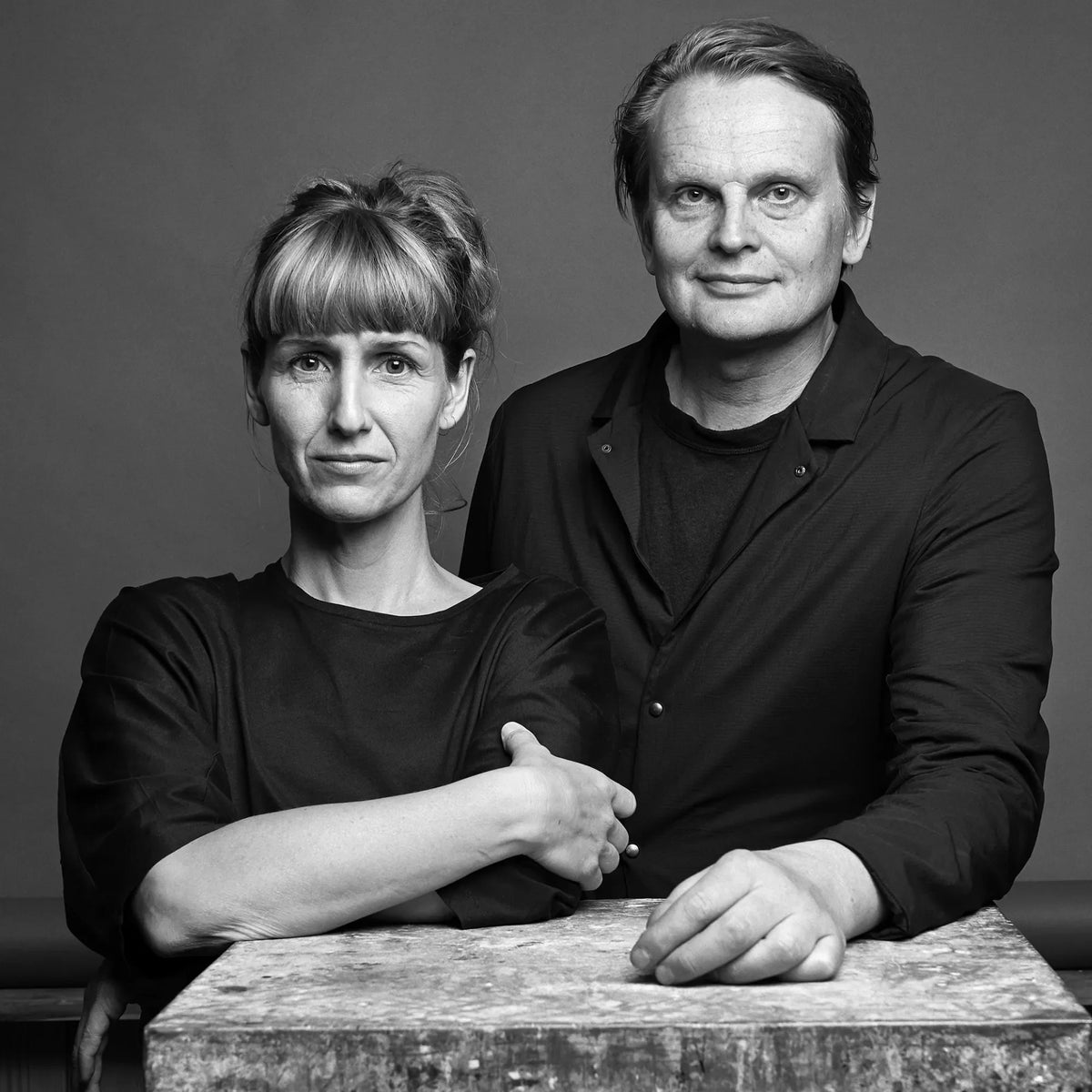 Portrett av designerne i TAF