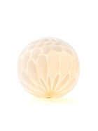 Bocci 118p batteridrevet lampe i hvitt glass med lang batteritid 