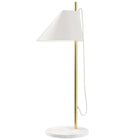 Yuh Hvit/Messing Bordlampe - Utstillingsmodell