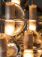 Bocci 14.10 designlampe i klart glass detaljbilde 