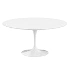 Saarinen Spisebord Hvit