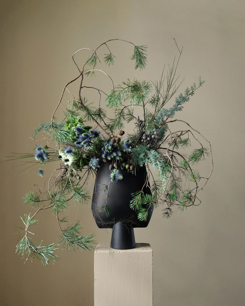 Sphere Vase Square Hexa