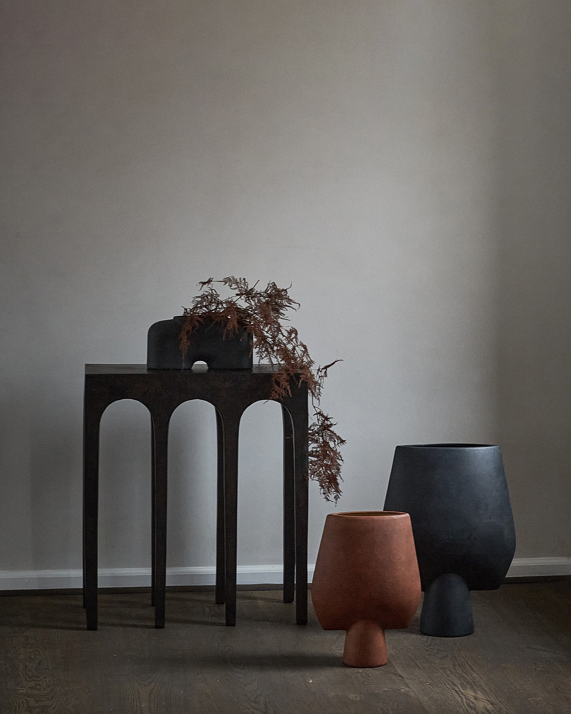 Sphere Vase Square Hexa