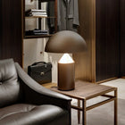 Atollo bordlampe fra Oluce i bronse