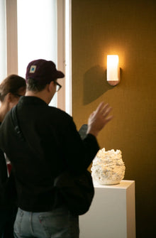 Modernist Timber Vegglampe