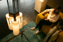 Modernist Triple Drop Pendel