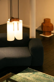 Modernist Triple Drop Pendel