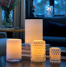 Hurricane Boule Large White Lyslykt