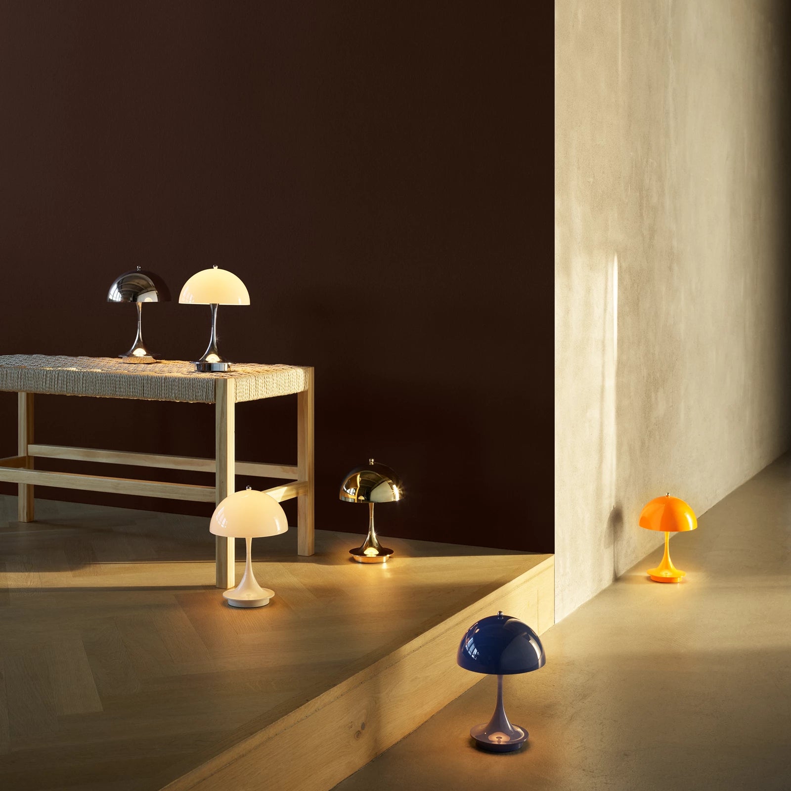 Panthella 160 Oppladbar lampe