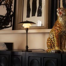 PH 3/2 Aged Brass Opal Bordlampe