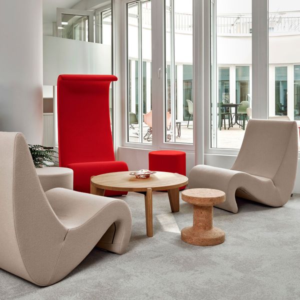 Amoebe Highback Loungestol