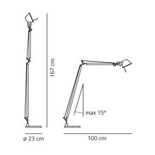 Tolomeo Leselampe