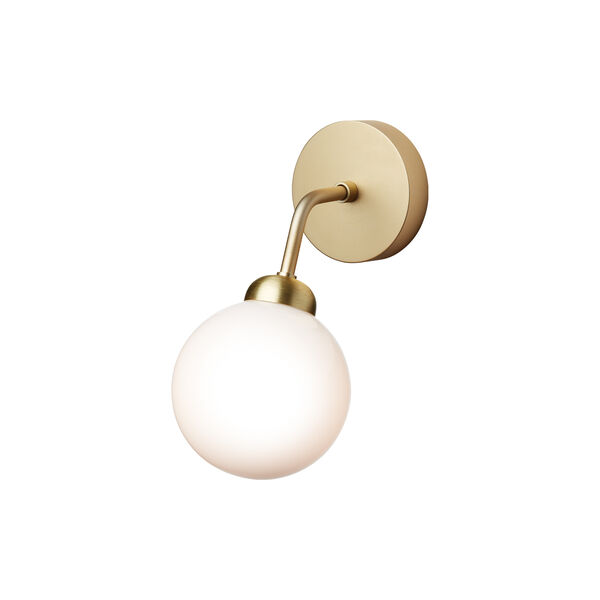 Apiales Vegglampe Brushed brass/Opal - Utstillingsmodell