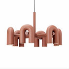 AGO Cirkus Chandelier Large in terracotta 