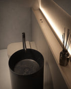sort marmor servant italiensk design fra Antonio Lupi