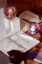 14p Oppladbar Lampe Purple