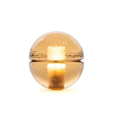 Bocci 14p Sepia oppladbar lampe med lyset tent