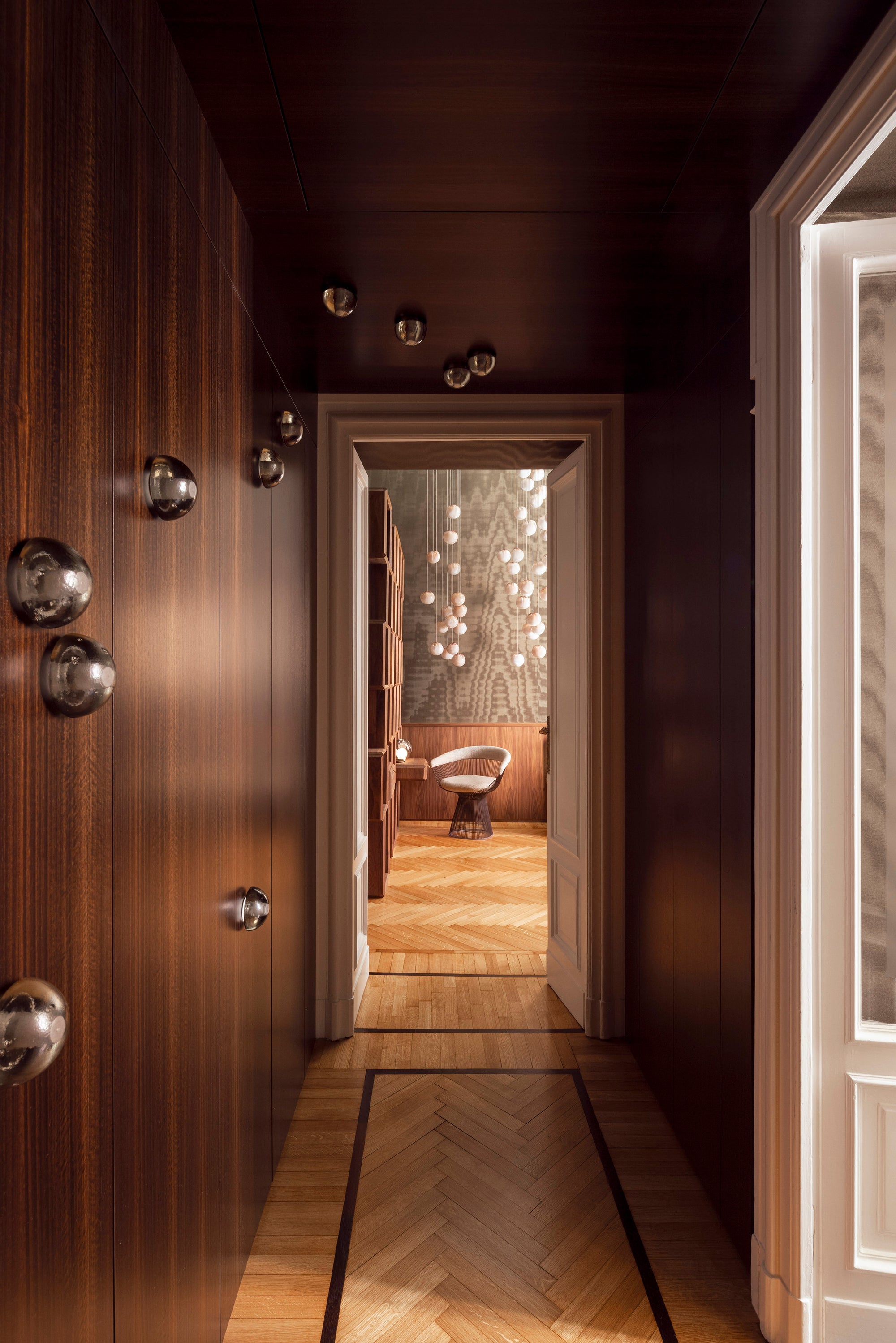 design vegglampe i glass fra bocci 