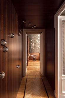 design vegglampe i glass fra bocci 
