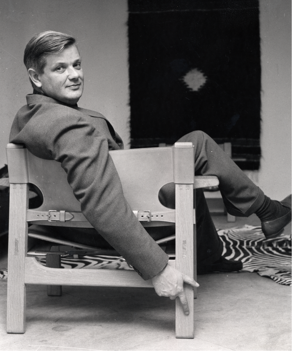 Børge Mogensen i den spanske stol 