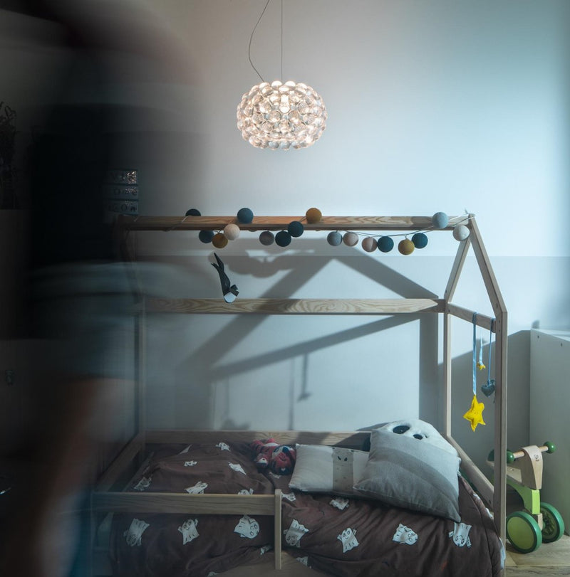 Caboche Plus Piccola pendel fra Foscarini på barnerom