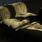 Italiensk designsofa i grønt velour tekstil - Camaleonda fra B&B Italia 