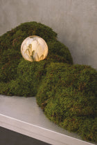 Bocci 118p oppladbar lampe med grønt og hvitt mnnblåst glass 