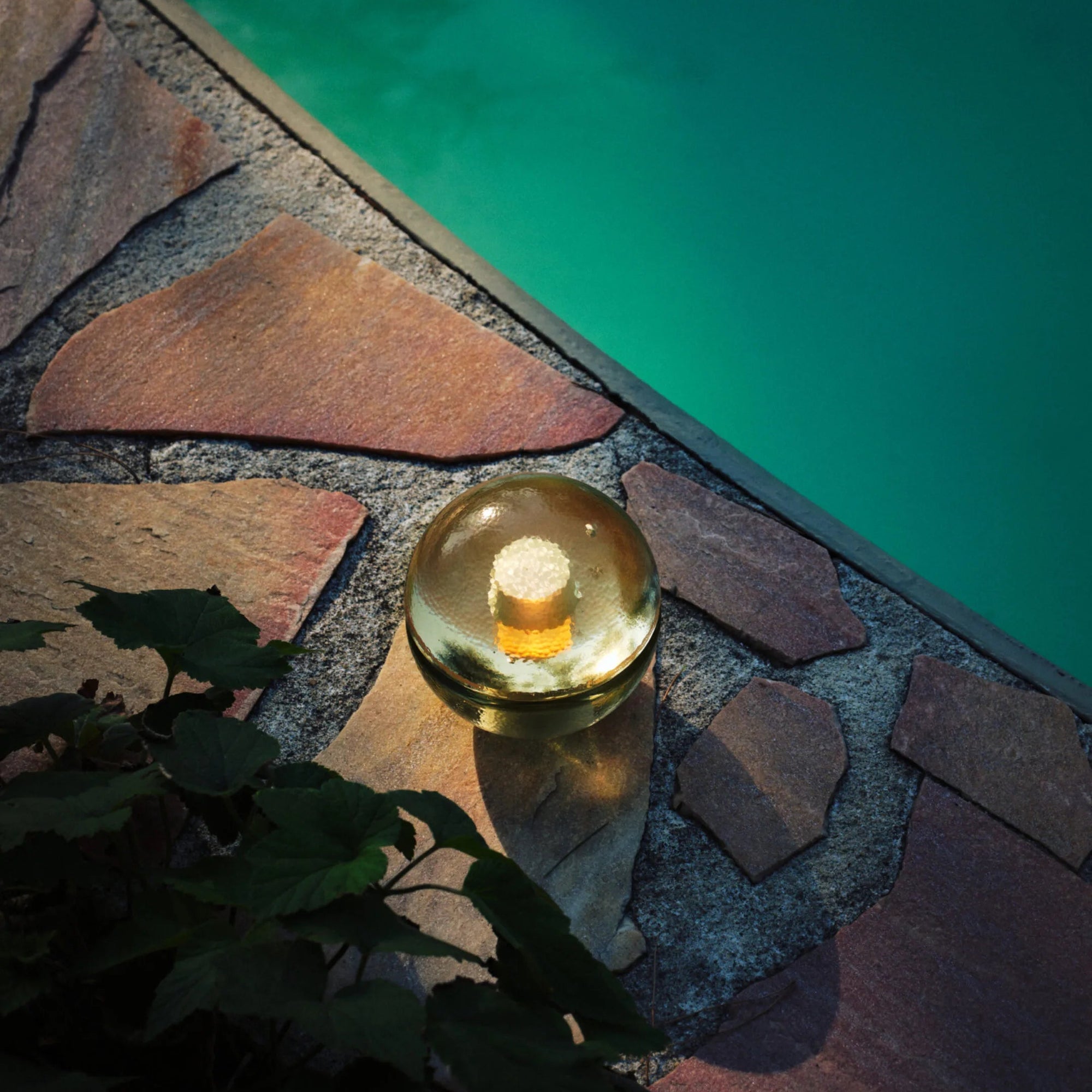 14p Oppladbar Lampe Yellow