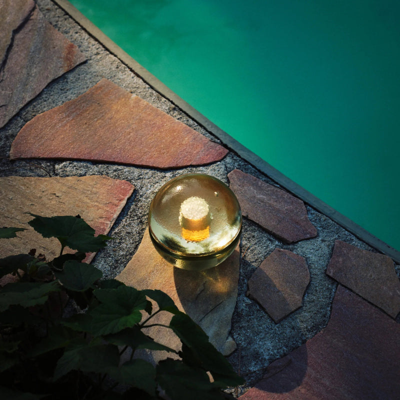 14p Oppladbar Lampe Yellow
