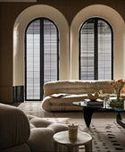 Soriana 3-seter Sofa fra Cassina med Noguchi Sofabord fra Vitra 