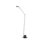 led gulvlampe i bronse ikonisk leselampe