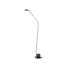 led gulvlampe i bronse ikonisk leselampe