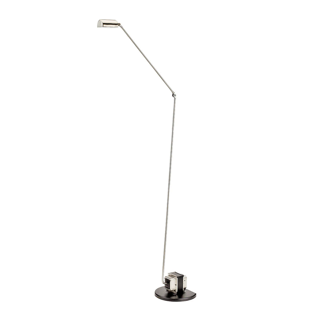 desinglampe i sølv fra italienske Lumina