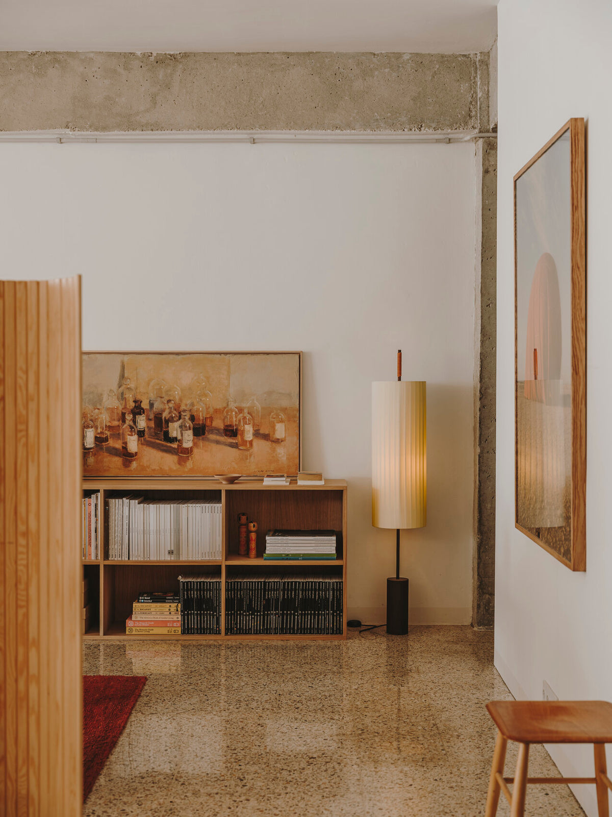Dórica gulvlampe fra Santa & Cole