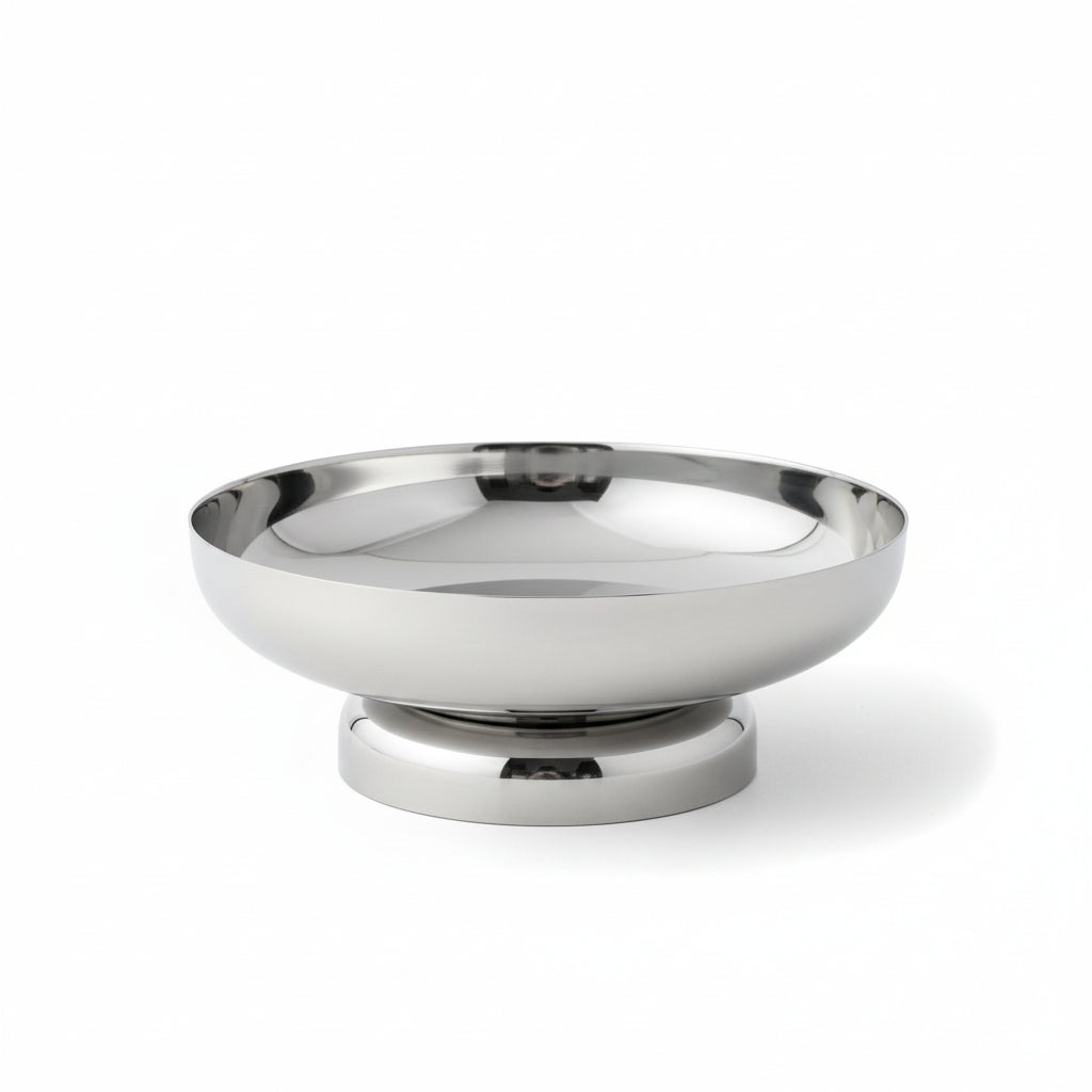 Apollo Bowl fra Essei i polert stål, perfekt vertinnegave eller design objekt