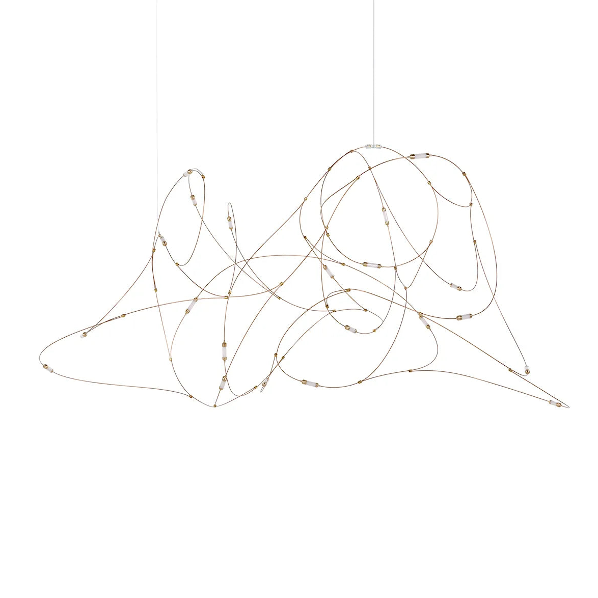 Moooi Flock of Light 21 Taklampe i kobber med LED lys - Expo Nova 