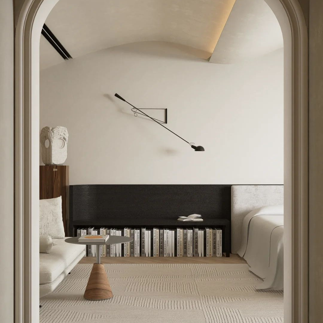 Flos 265 Vegglampe i sortlakkert metall