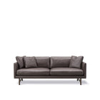 Calmo 2-seter Sofa Max Mørkebrunt Skinn