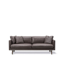 Calmo 2-seter Sofa Max Mørkebrunt Skinn